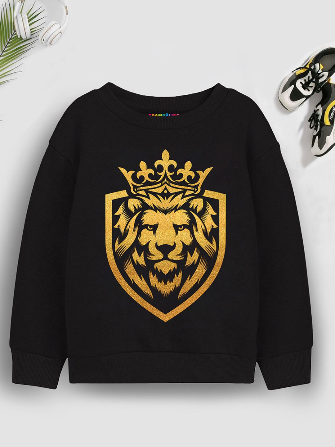 YK X Trampoline Unisex Kids Printed Sweatshirt-picture-25