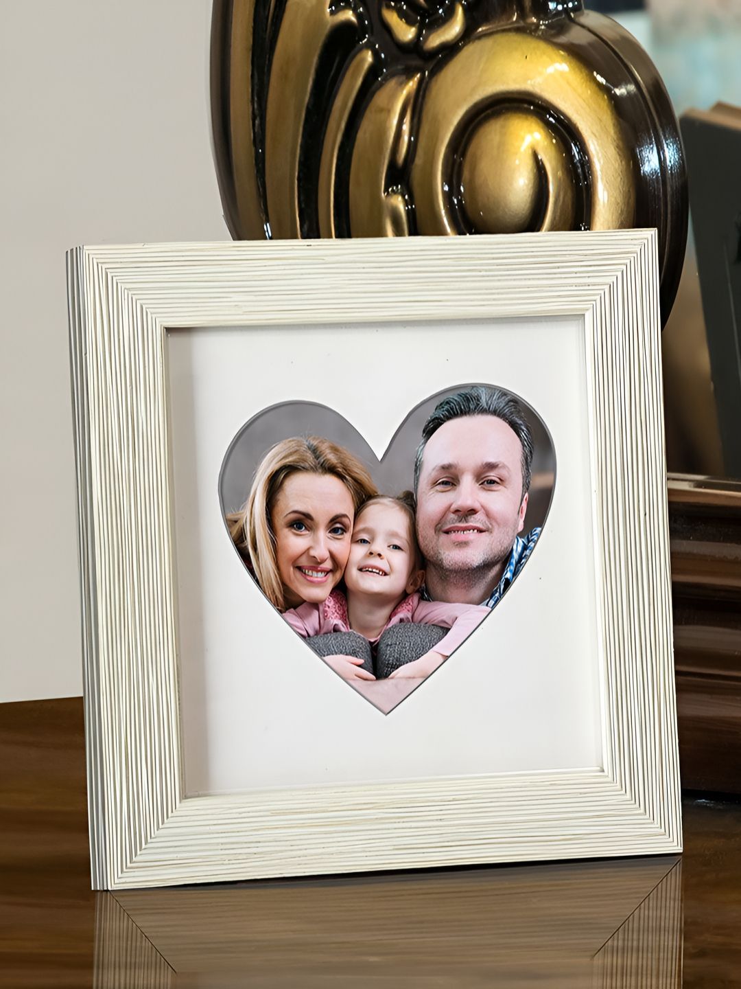 Art Street White Textured Wooded Table Photo Frame-picture-35