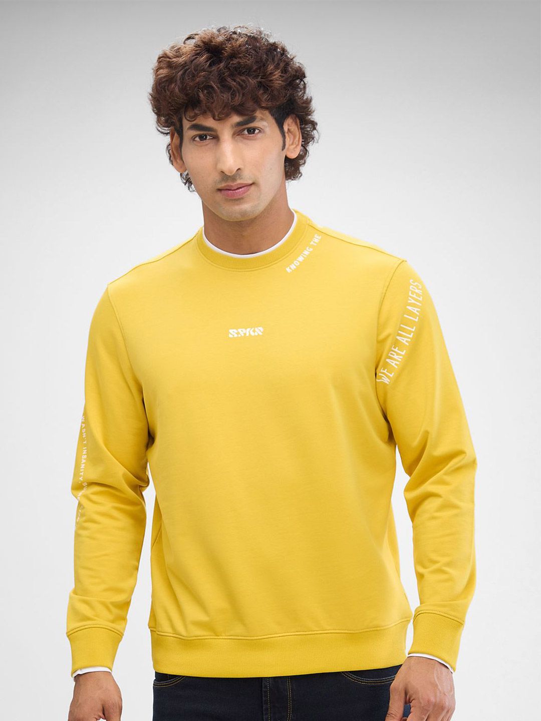 SPYKAR Men Hooded Solid Sweatshirt-picture-22