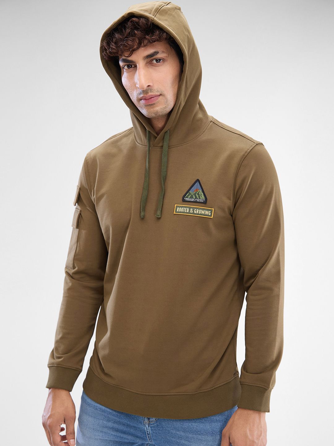 SPYKAR Men Solid Hooded Sweatshirt-picture-29