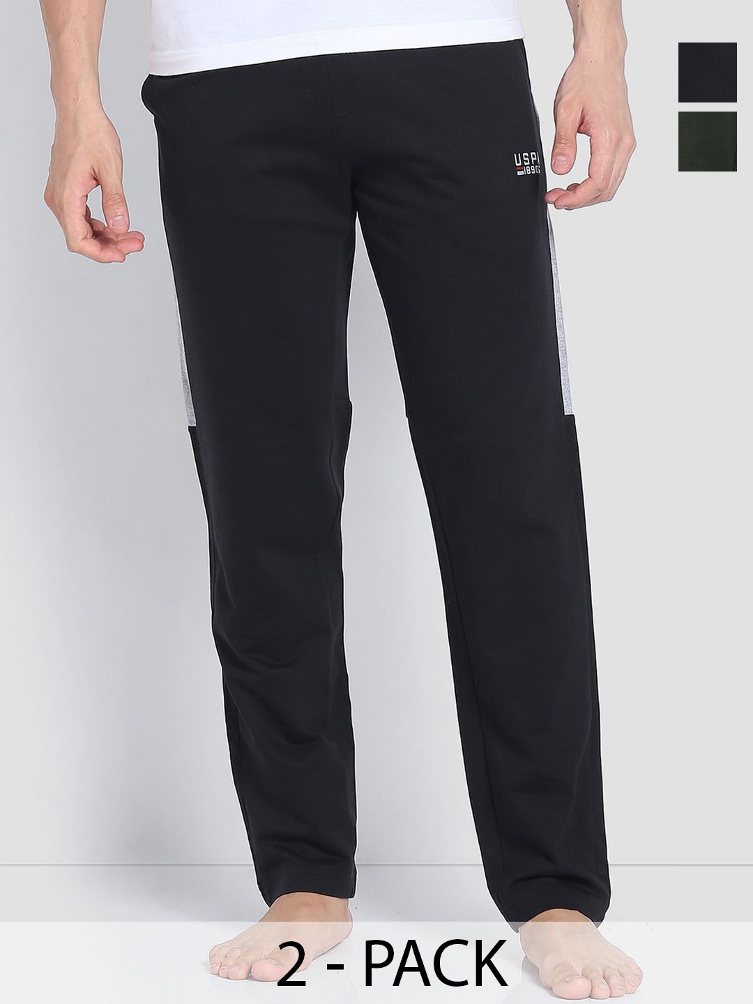 U.S. Polo Assn. Pack of 2 Mid-Rise Cotton Straight Lounge Pants-picture-46