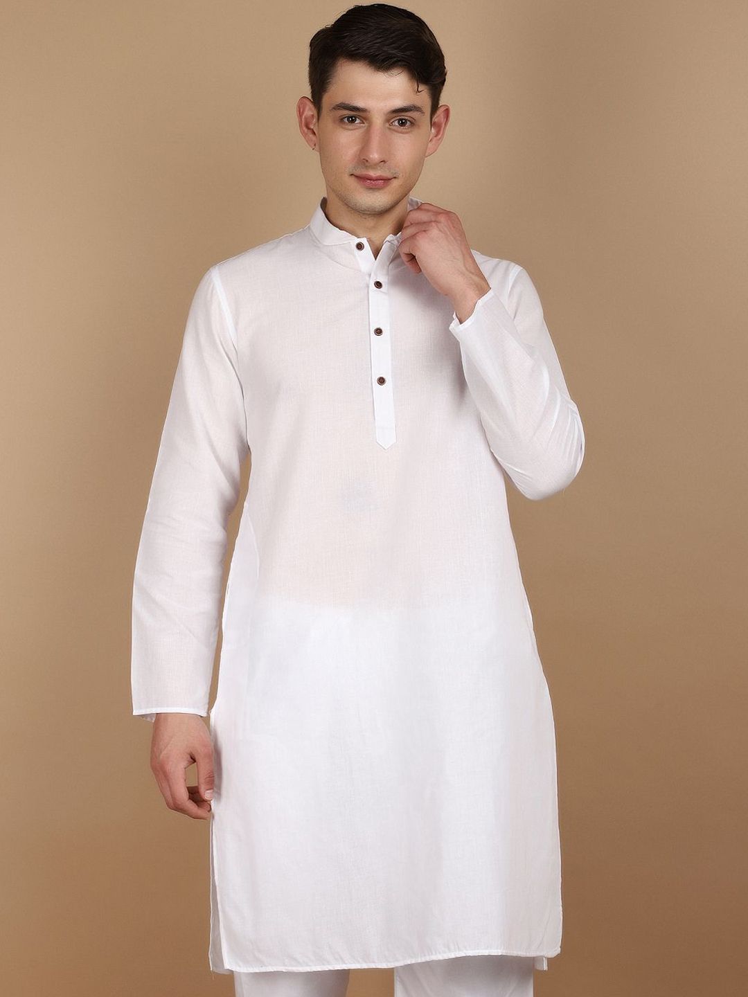 V-Mart Mandarin Collar Straight Kurta with Churidar-picture-10