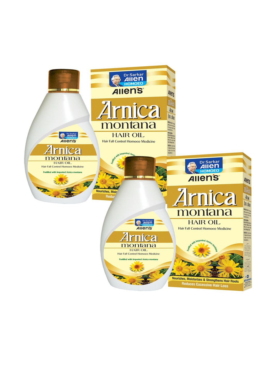 ALLEN Arnica Set Of 2 Montana Hair Oil - 100ml Each-picture-3