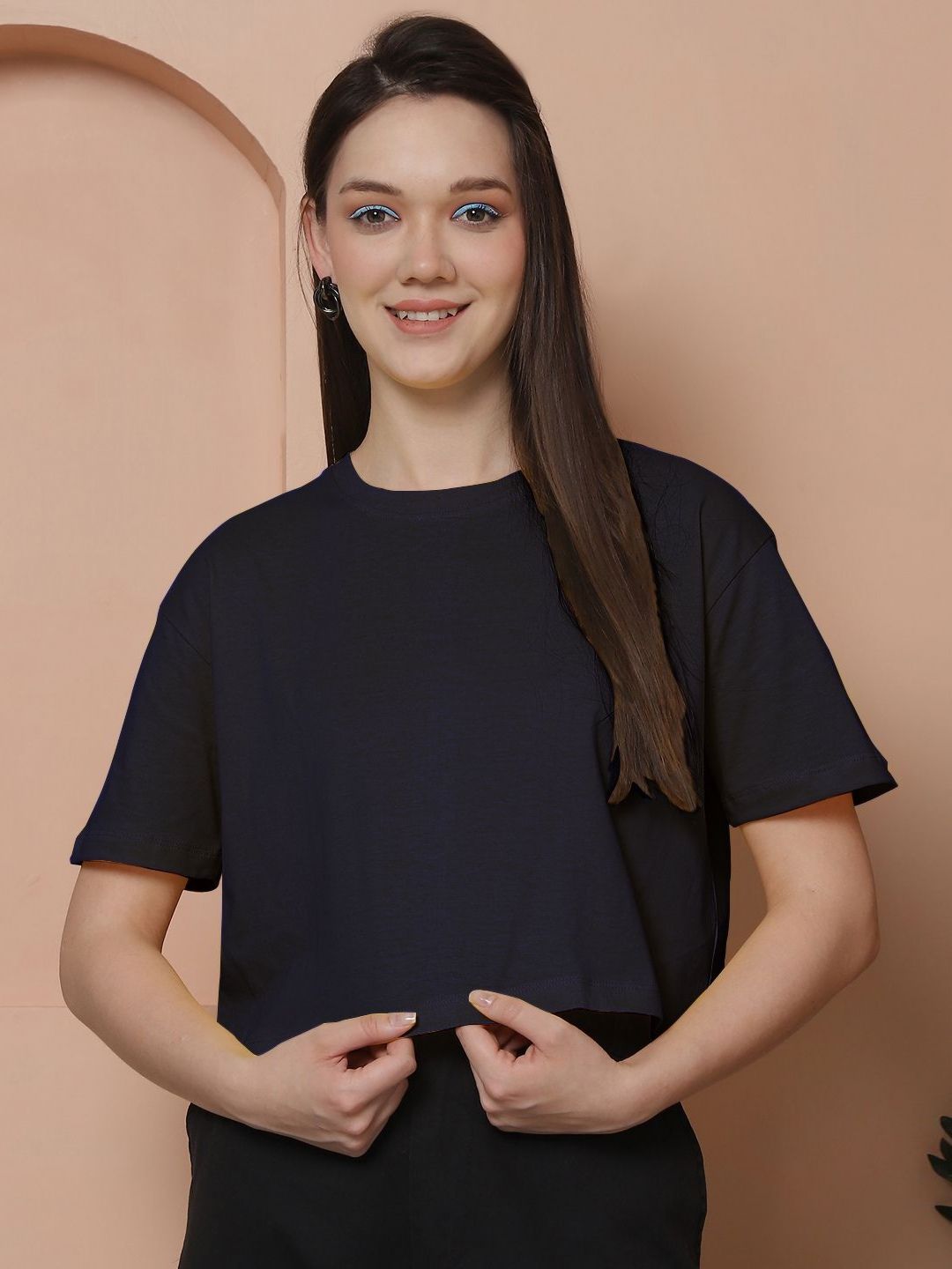 Friskers Women 2 Checked Hooded Tropical Pockets T-shirt-picture-27