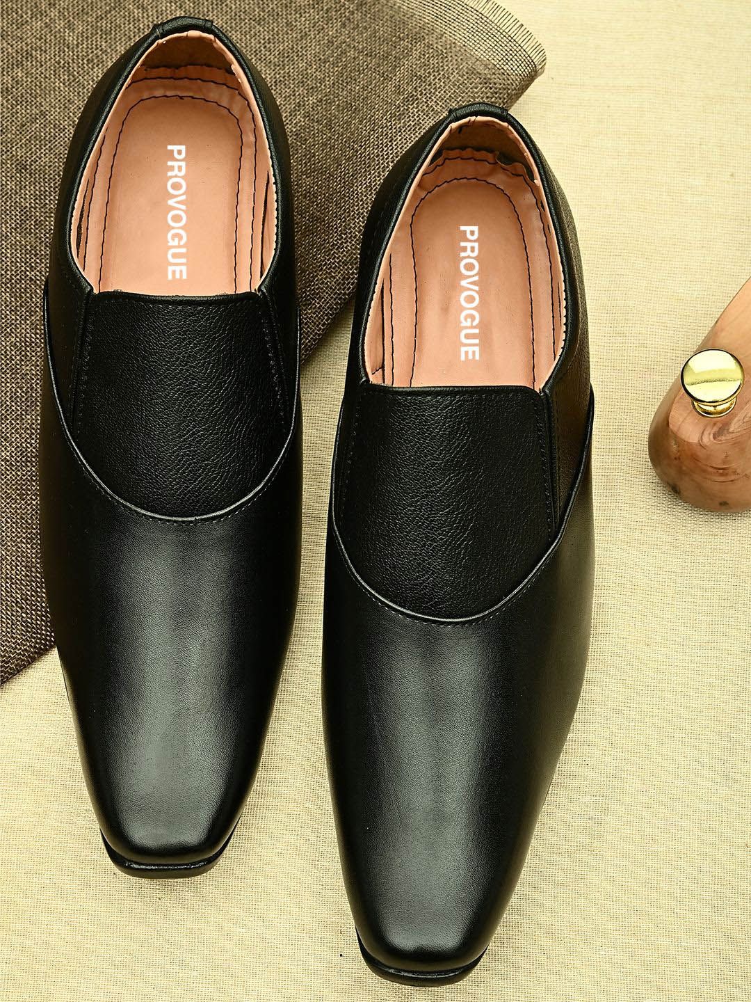 Provogue Men Round Toe Formal Slip-On Shoes-picture-35