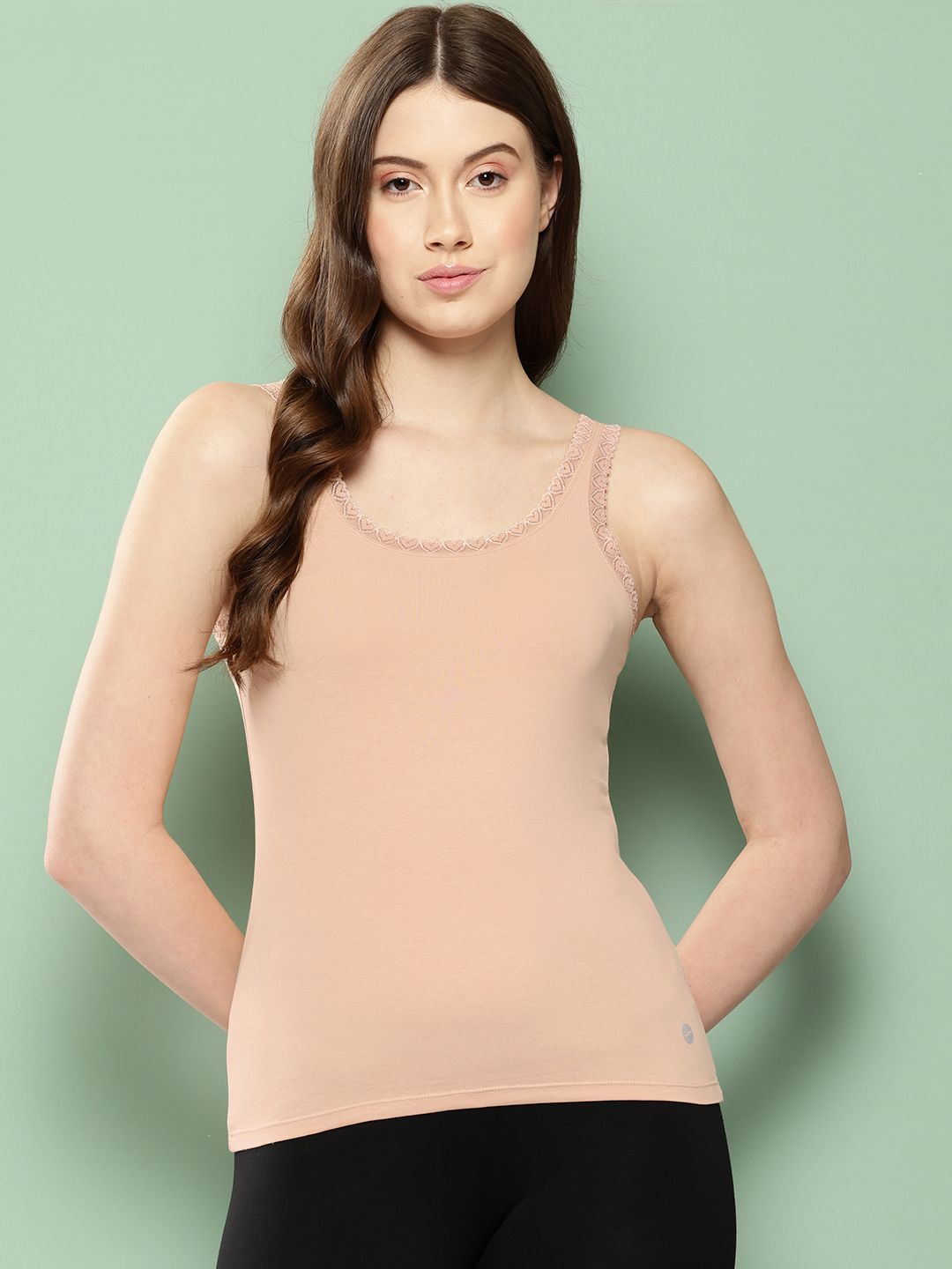 Leading Lady Non Padded Laced Camisole-image-25