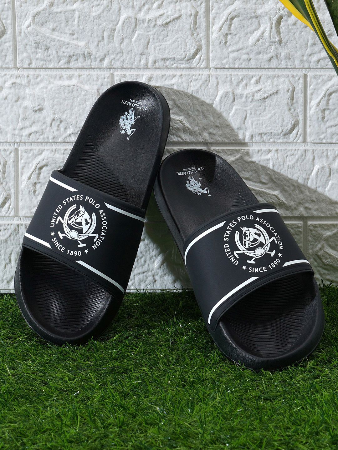 U.S. Polo Assn. Men Printed Sliders-picture-42