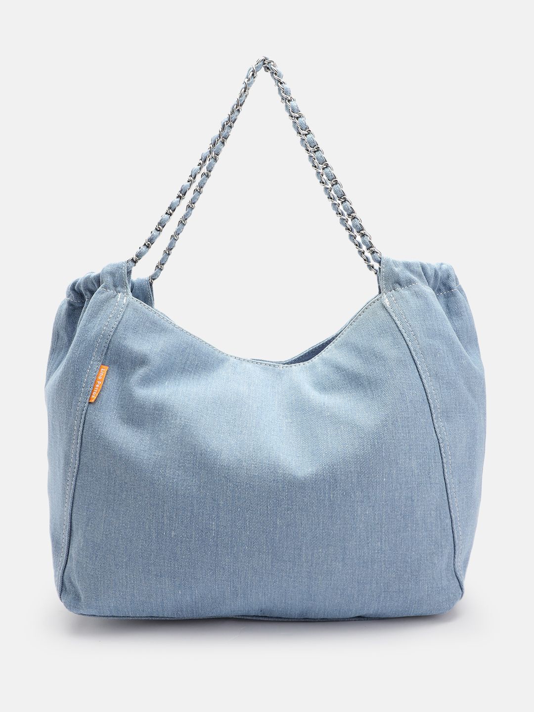 Lino Perros Denim Structured Shoulder Bag-picture-29