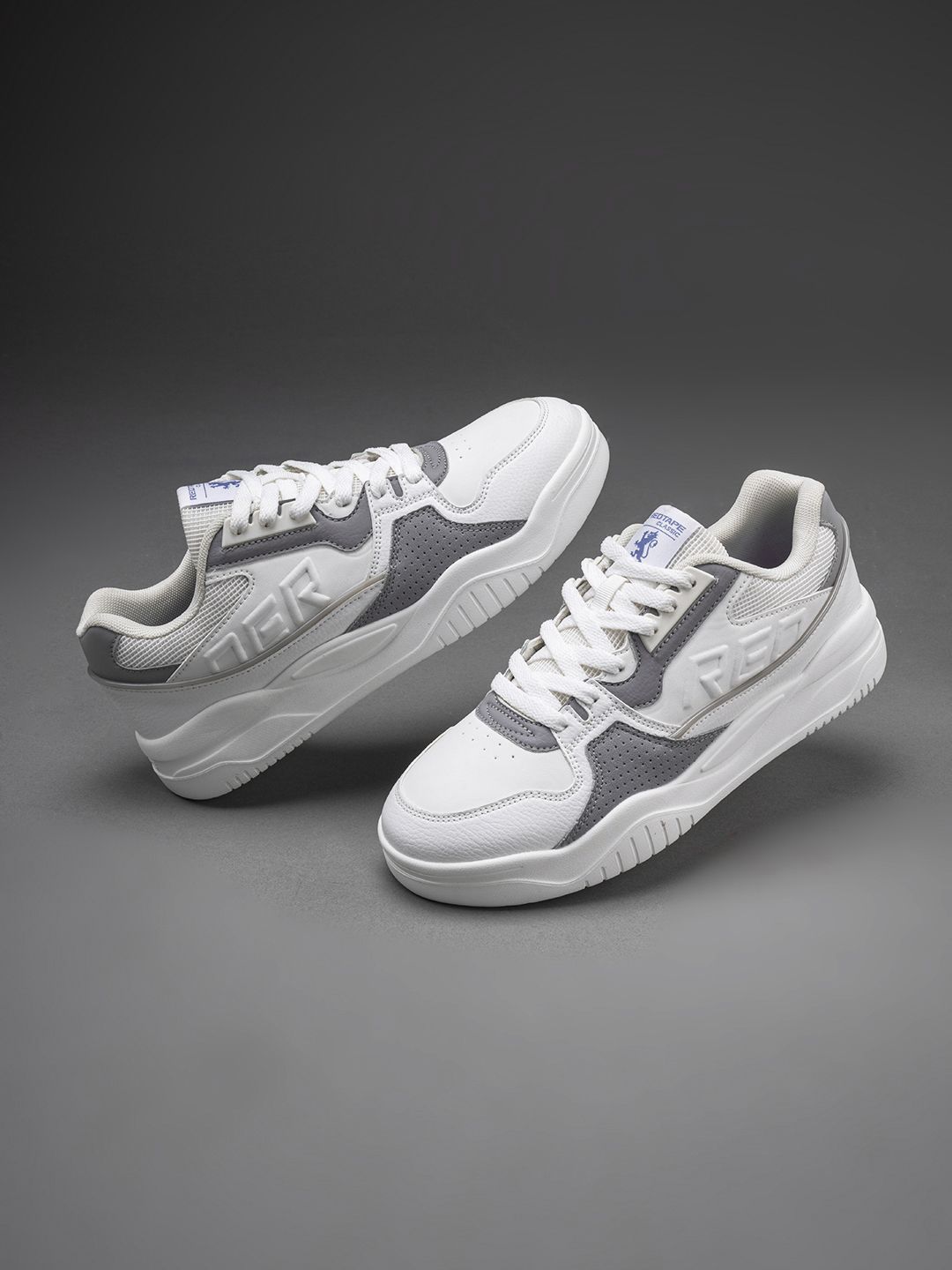 Red Tape Men Woven Design PU Sneakers-picture-39