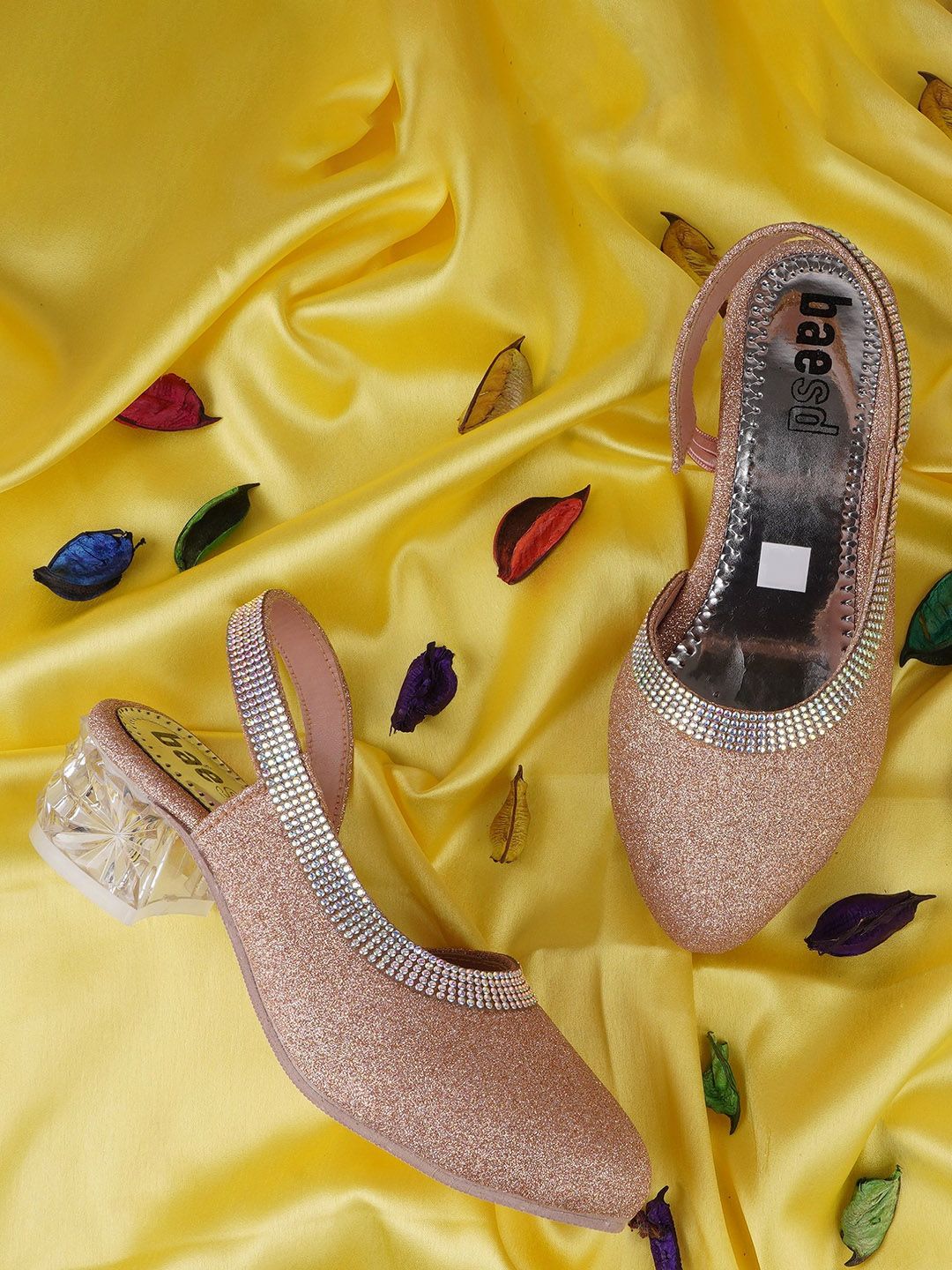 BAESD Girls Party Block Heels Mules-picture-58