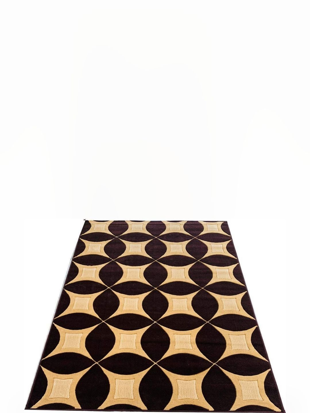 Safiya Carpet Black Geometric Anti-Skid Carpets-picture-30