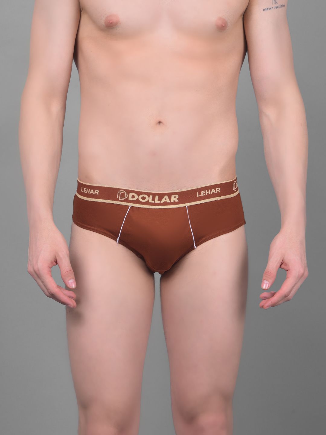 Dollar Lehar Super Combed Cotton Mens Brief- Assorted-picture-36