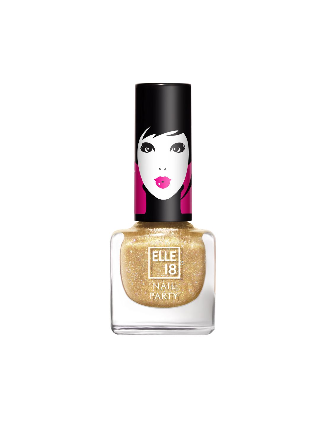 ELLE 18 Nail Party Glittery Smooth Finish Nail Polish - 5ml - G8-picture-32
