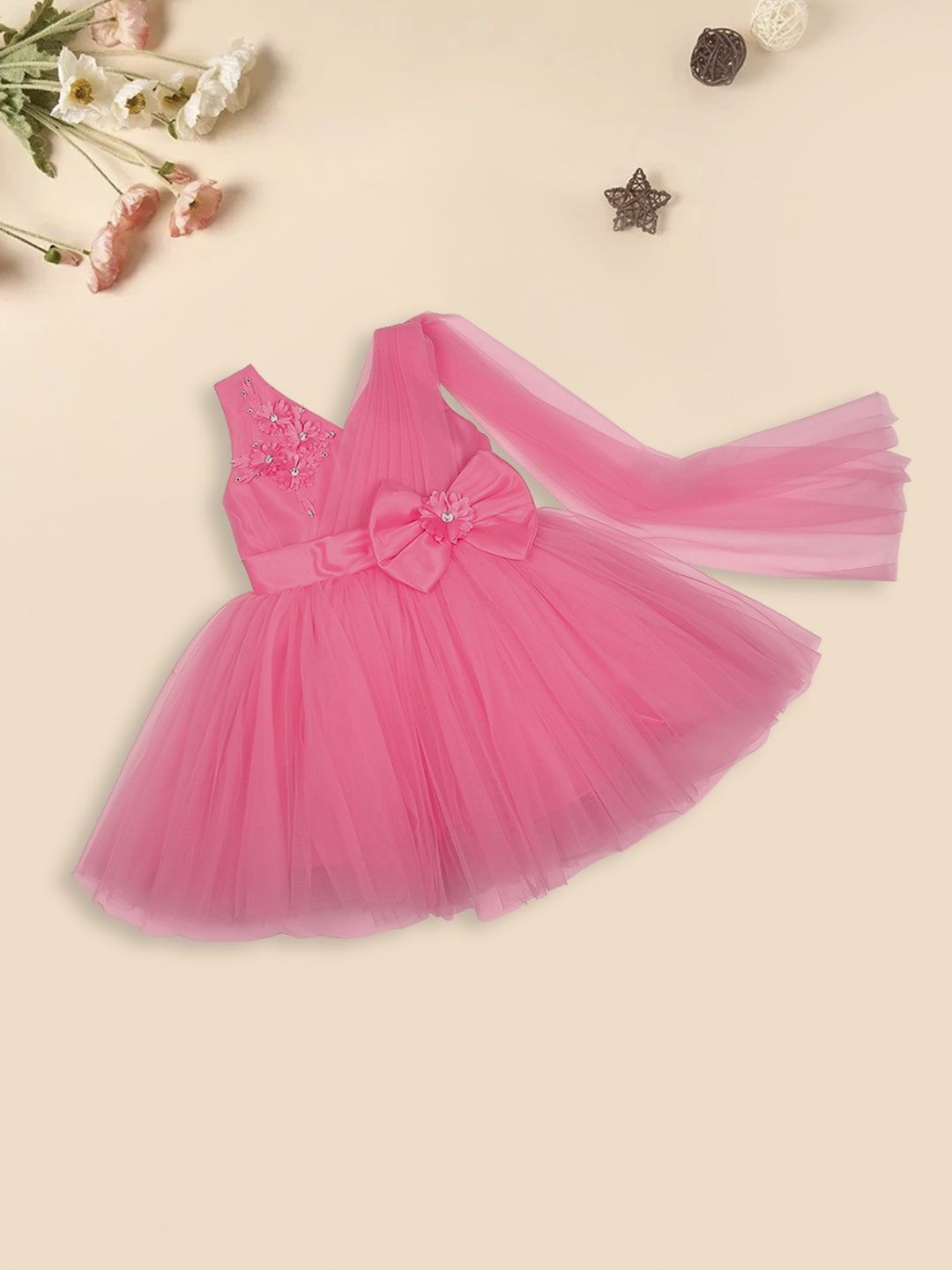 MeeMee Embellished Fit & Flare Dress-picture-43