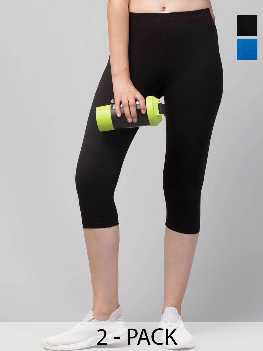 Apraa & Parma Women Pack Of 2 Mid-Rise Capris-picture-21