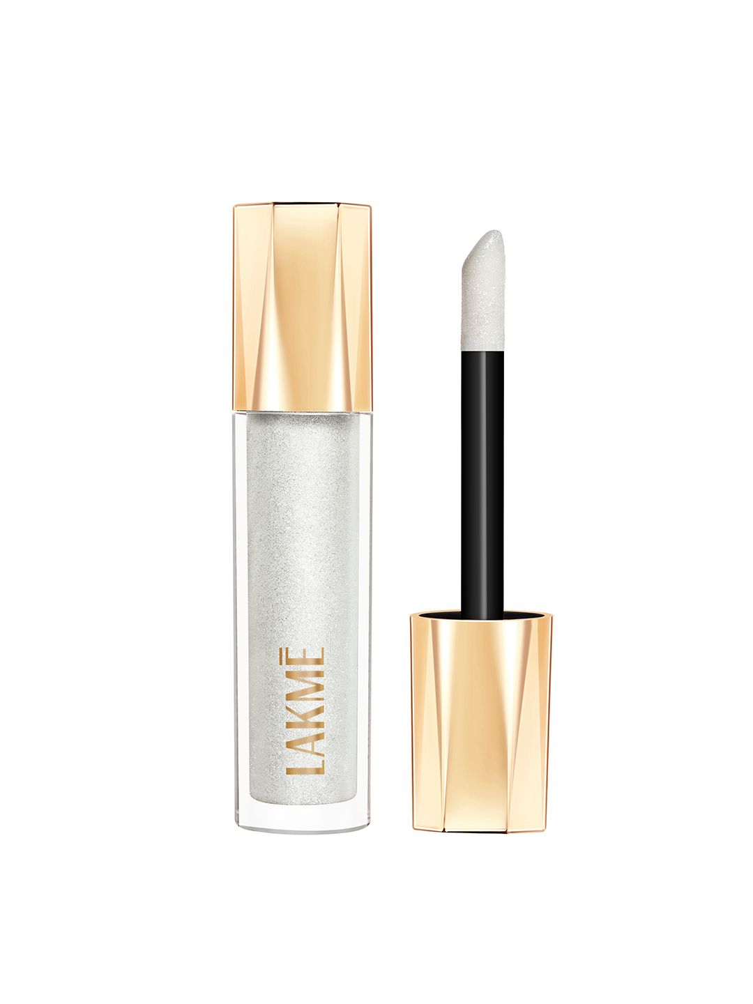 Lakme Glitterati Non-Sticky Hydrating Lip Glaze- 5ml - 301 Crystal Crush-picture-30
