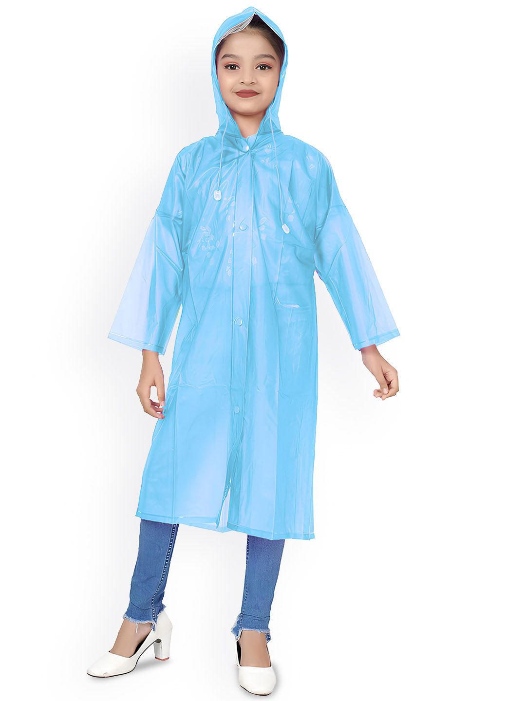 BAESD Kids Full Sleeves Waterproof Rain Jacket-image-2