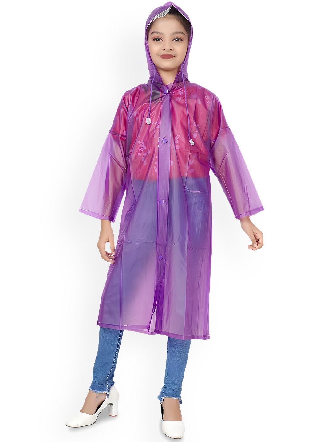 BAESD Kids Full Sleeves Waterproof Rain Jacket-picture-54
