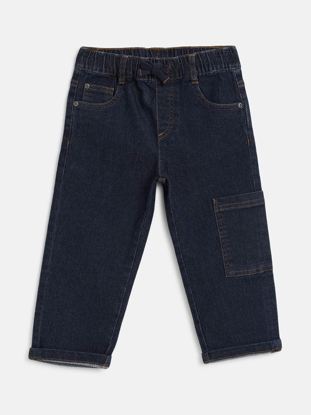 Chicco Boys Mid-Rise Relaxed Easy Wash Trousers-picture-32