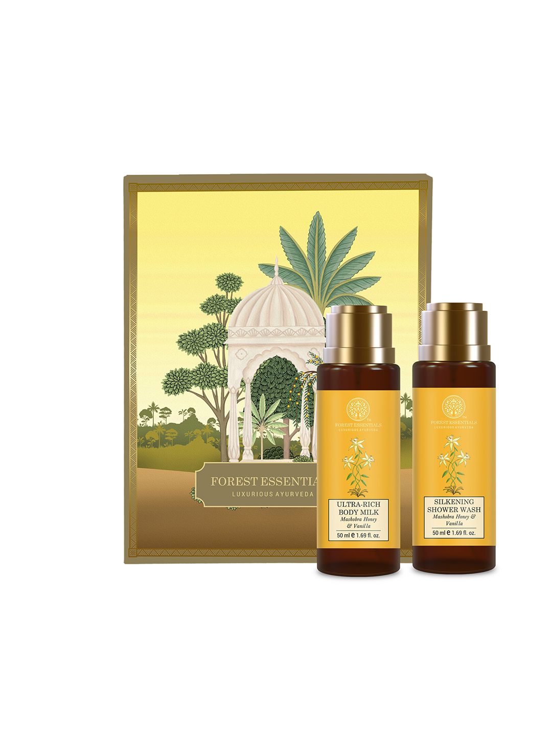 Forest Essentials Honey Vanilla Body Care Gift Box-picture-46