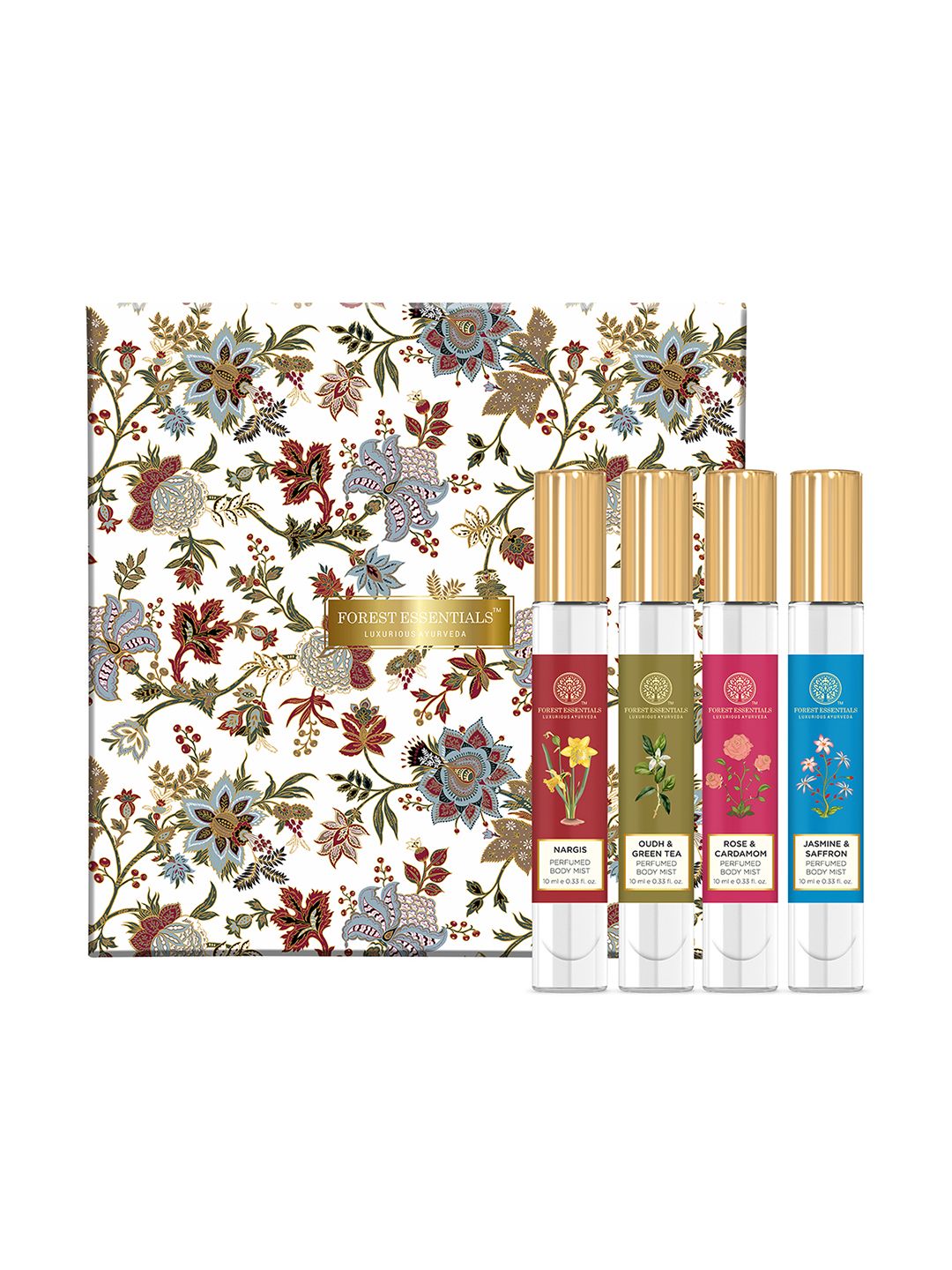 Forest Essentials Luxury Perfumed Body Mist Gift Set