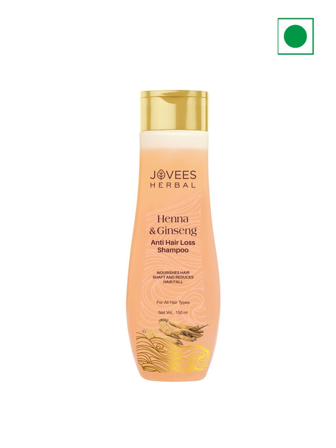 Jovees Herbal Henna & Ginseng Anti Hair Loss Shampoo - 150ml-image-48