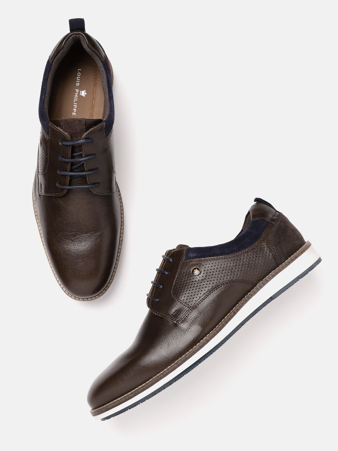 Louis Philippe Men Leather Derbys-image-46