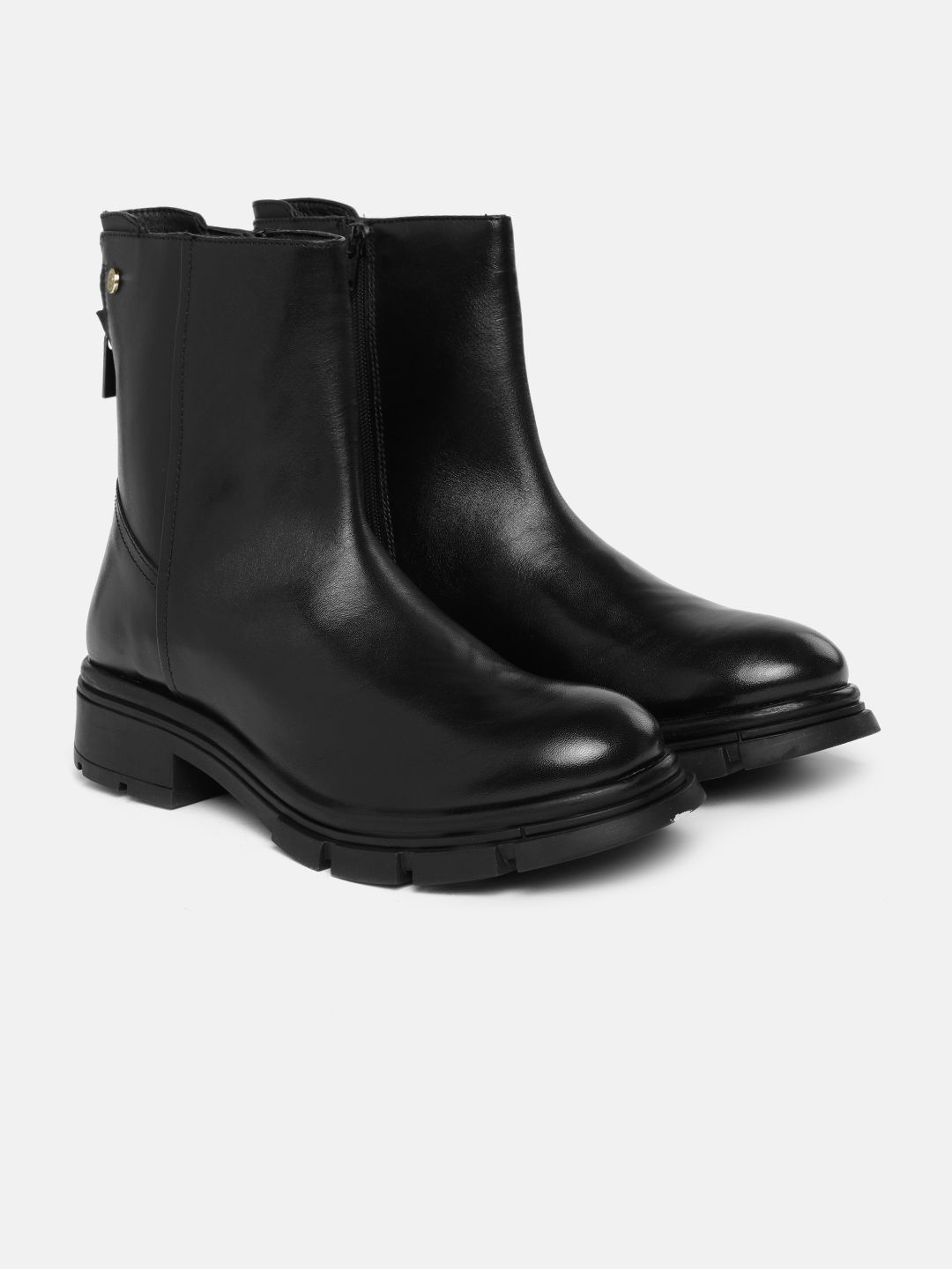 Nautica Women Mid-Top Stacked Heel Regular Boots-picture-18