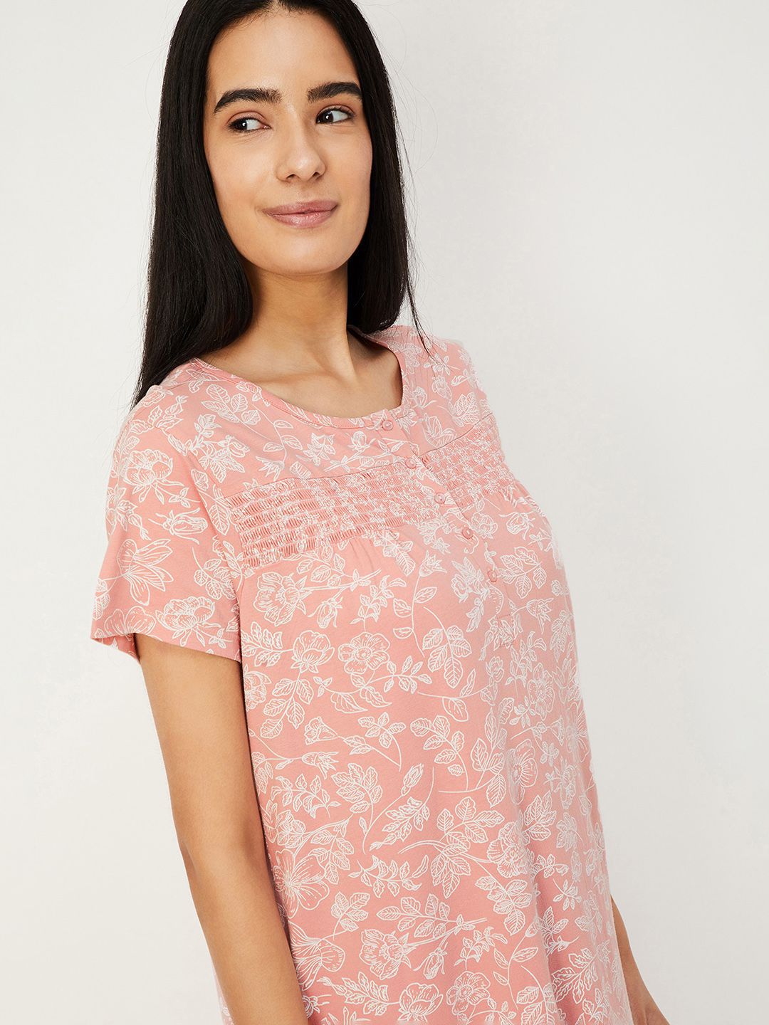 max Women Floral Printed Nightgown-picture-27