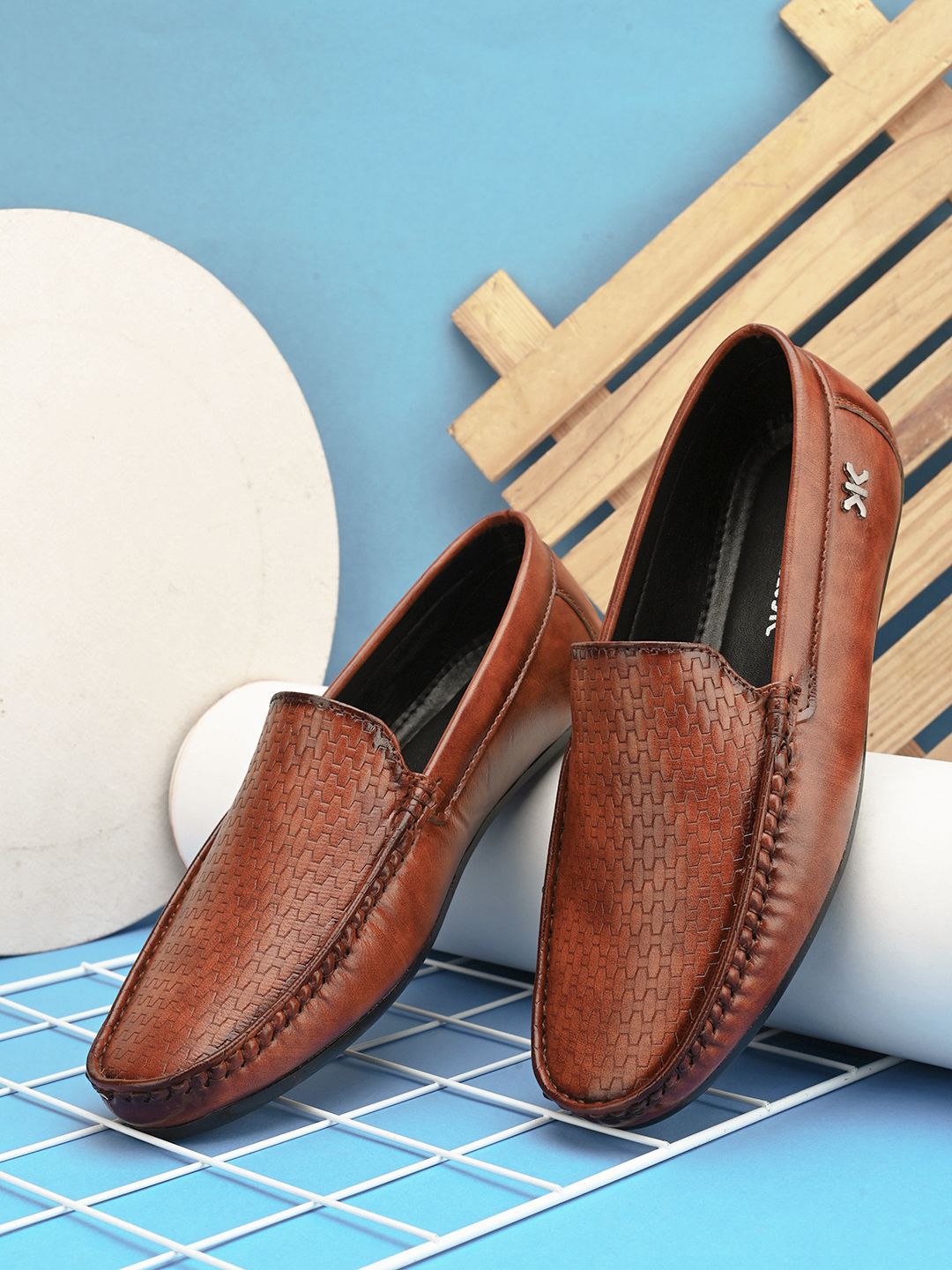 Killer Men Faux Leather Formal Slip On Loafers-picture-27