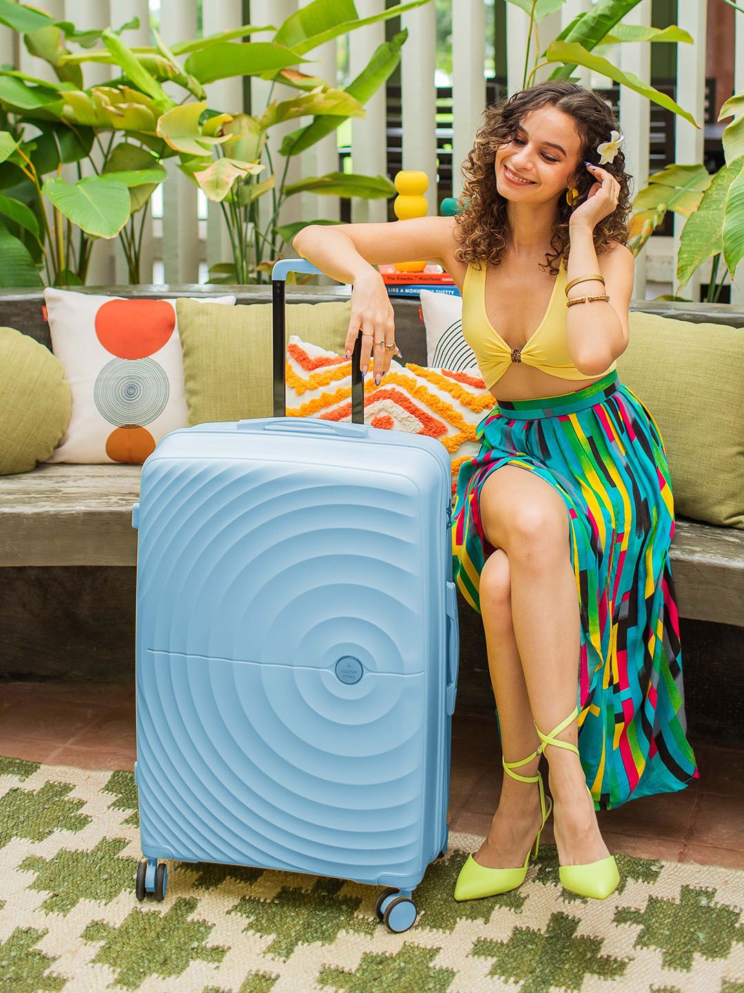 Nasher Miles Seattle Hard-Sided Large Trolley Suitcase-image-36
