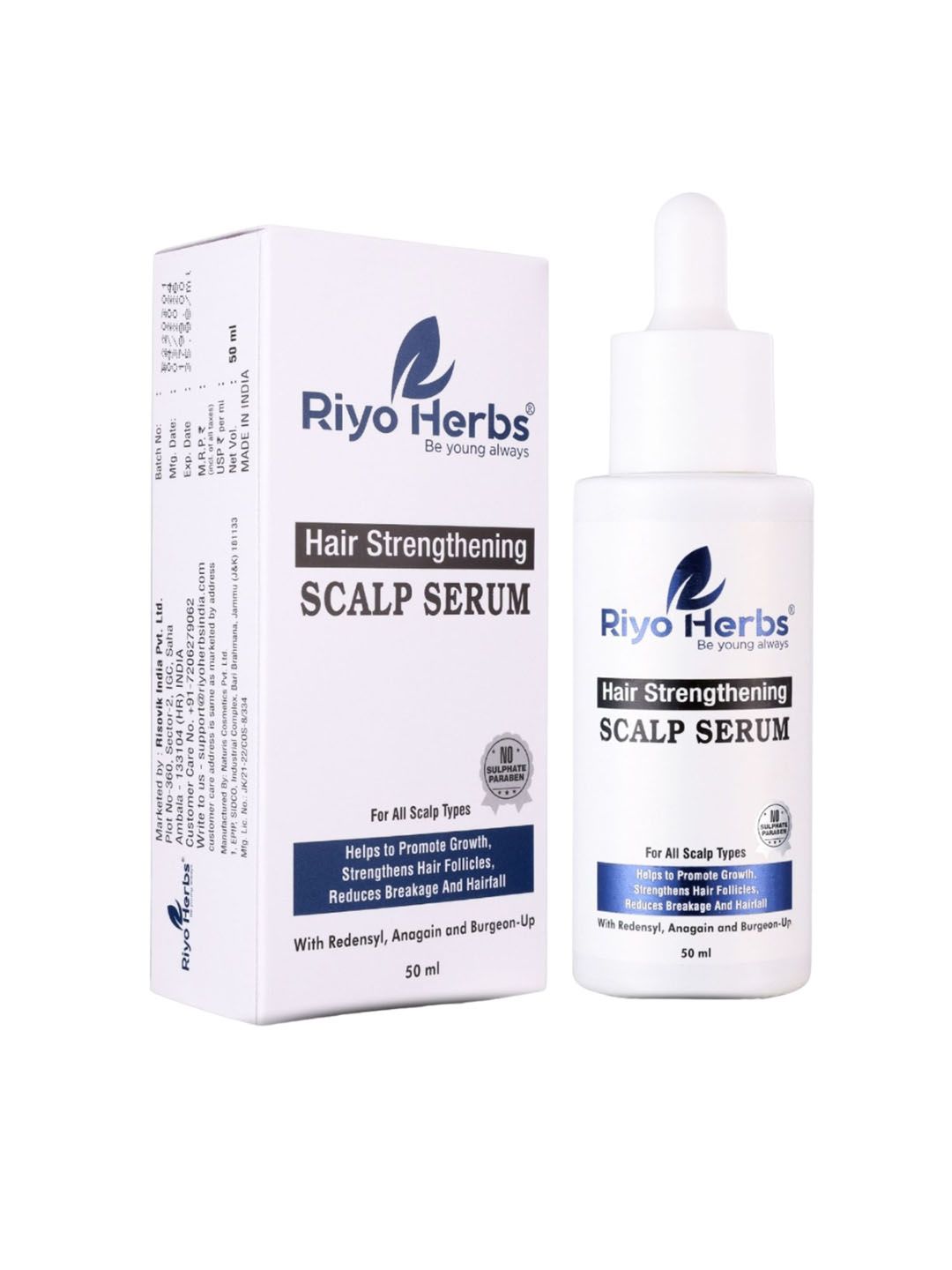 Riyo Herbs Hair Strengthening Scalp Serum With 1% Redensyl - 50ml-picture-26