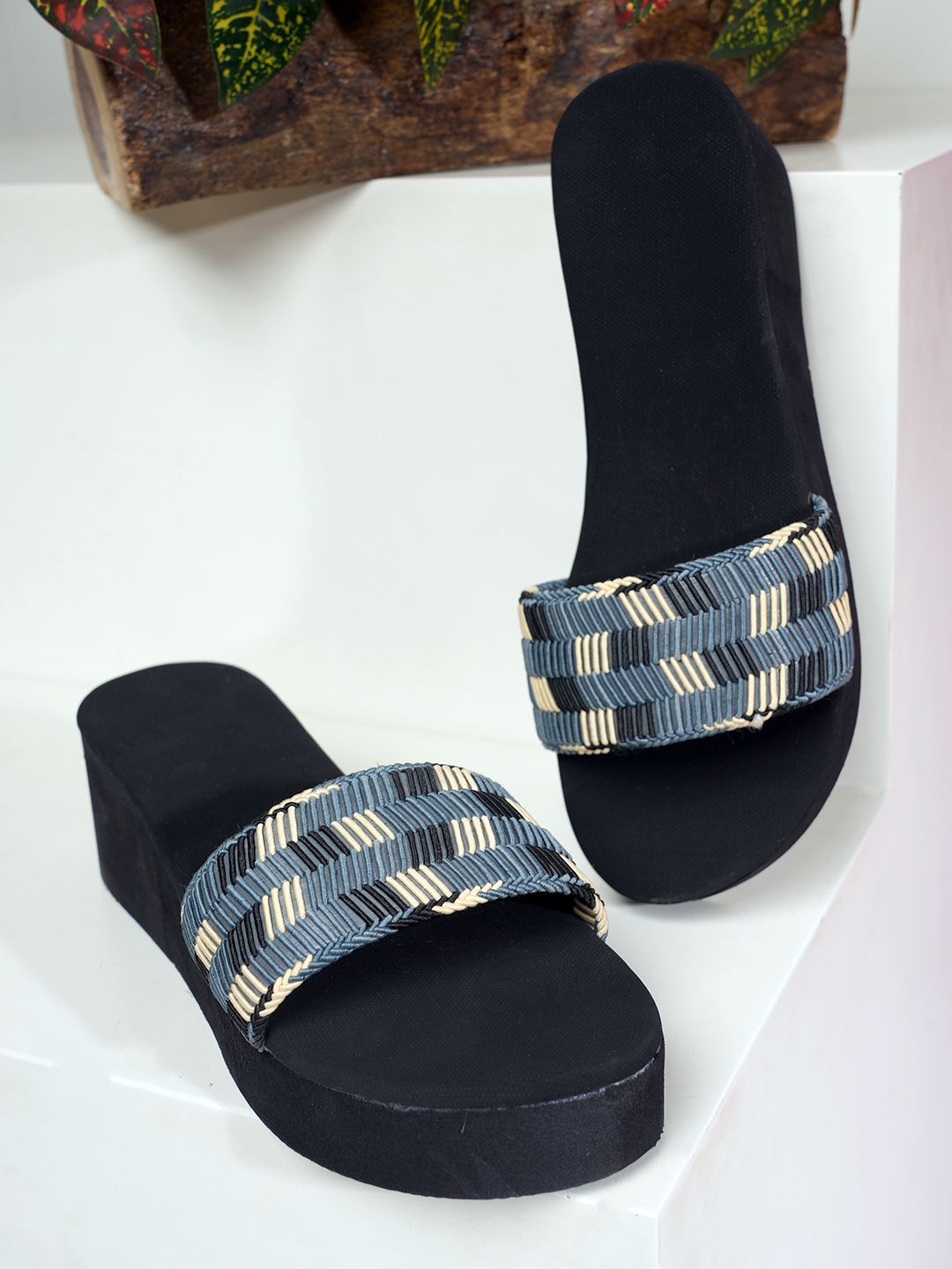 SAPATOS Printed Flatform Mules-picture-48