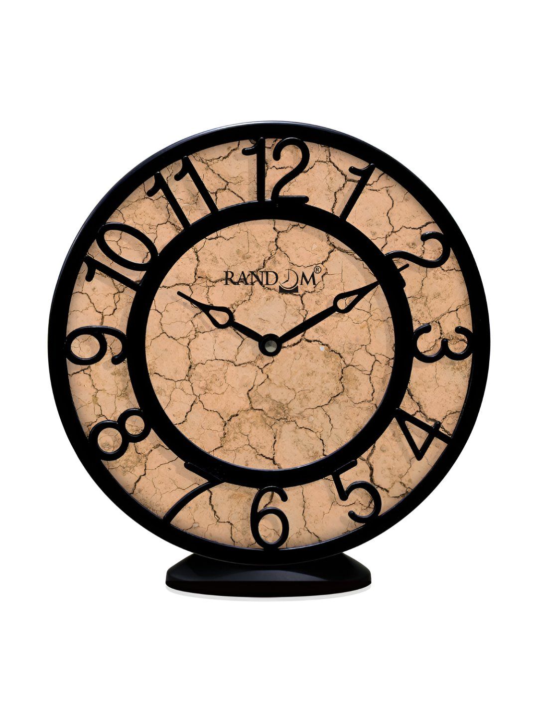 RANDOM Black & Brown Printed Digital Traditional Wall Clock-picture-20