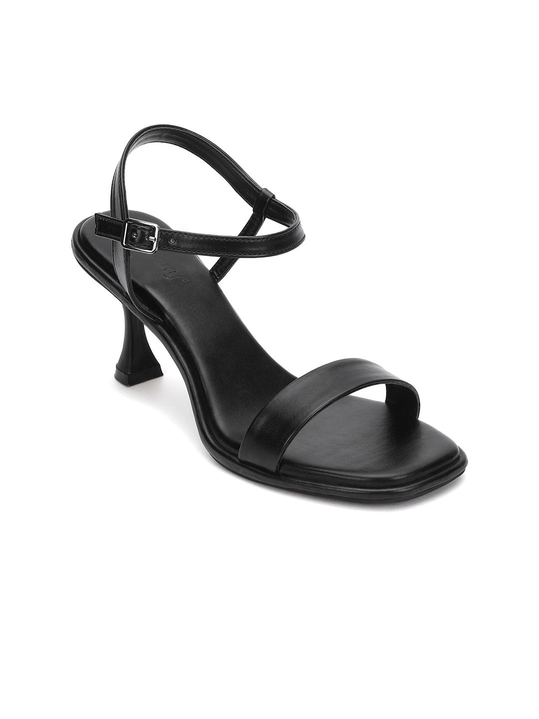 DressBerry Women Kitten Sandals with Buckles-image-24