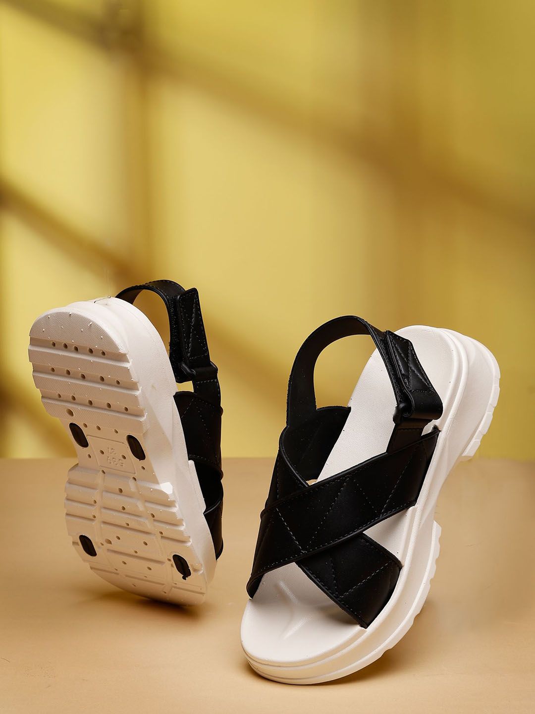 JUMPLITE Wedge Sandals with Bows-picture-39
