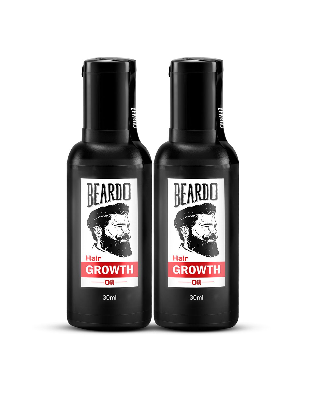 BEARDO Set Of 2 Beard & Hair Growth Oil For Thicker & Longer Beard - 50ml Each