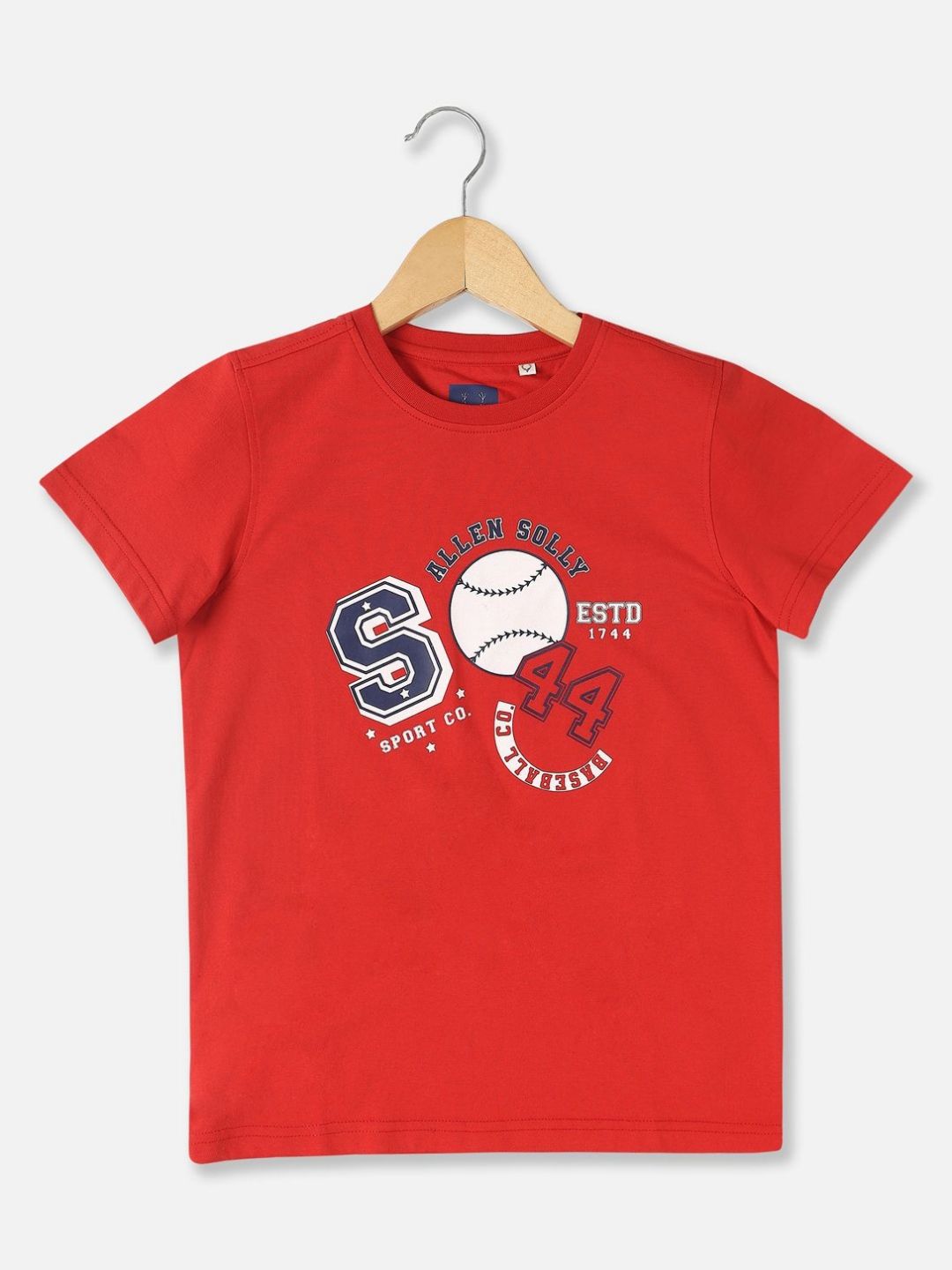 Allen Solly Junior Boys Printed Applique T-shirt-picture-51