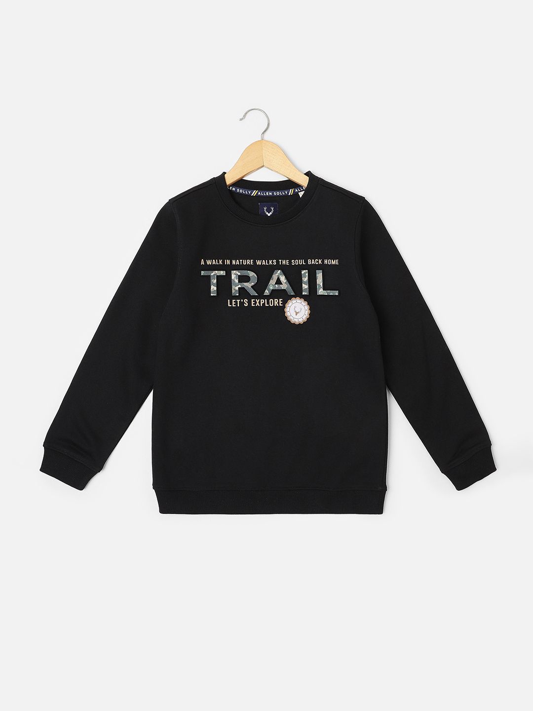 Allen Solly Junior Boys Typography Printed Sweatshirt-picture-45
