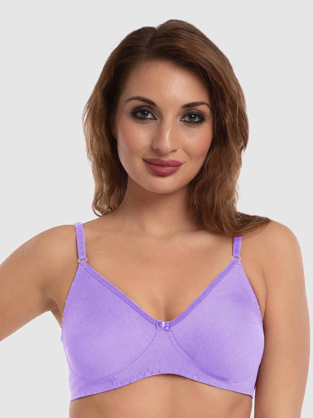 Daisy Dee Full Coverage Seamless Cotton Lightly Padded T Shirt Bra