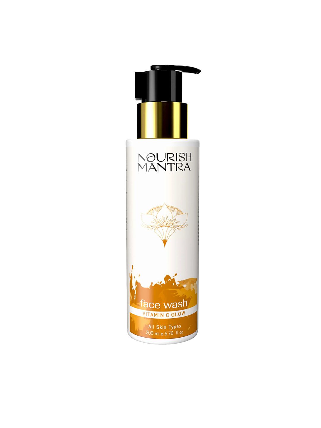 Nourish Mantra Vitamin C Glow Face Wash for Fine Lines & Wrinkles - 200 ml-image-38