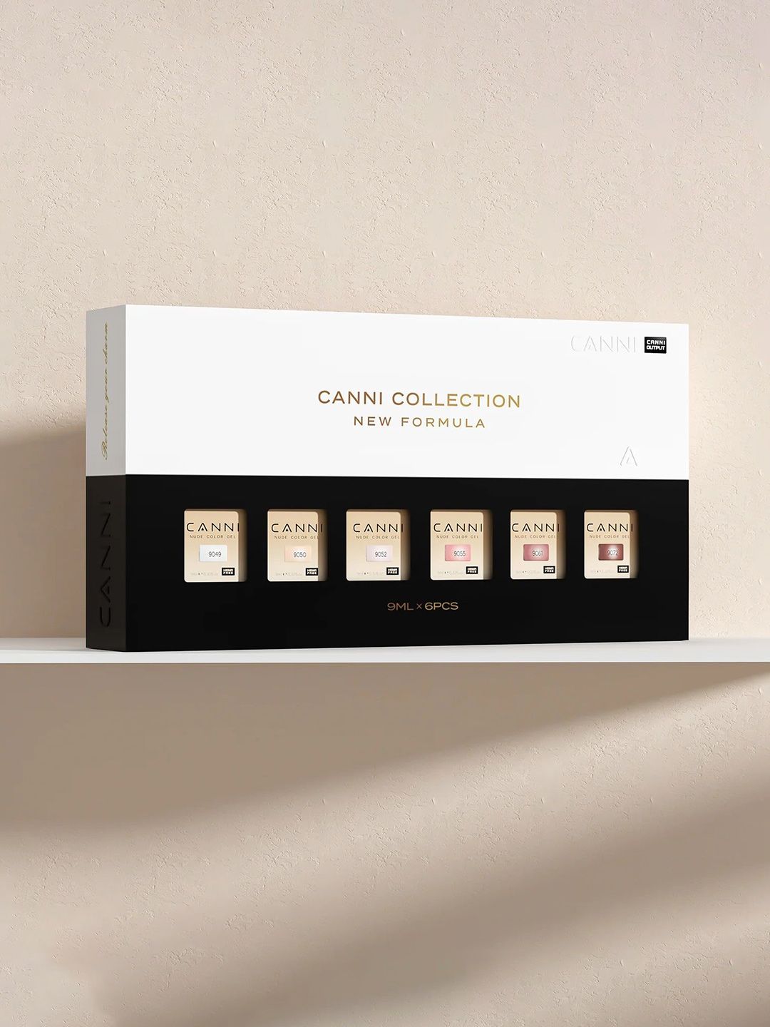 CANNI Hema Free Set Of 6 UV Soak Off Gel Nail Polish - 9ml Each - 2306-image-29
