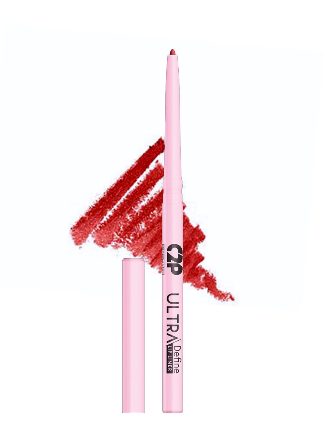 C2P PROFESSIONAL MAKEUP Ultra Define Matte Finish Lip Liner With Jojoba Oil 0.27g- Ruby 05