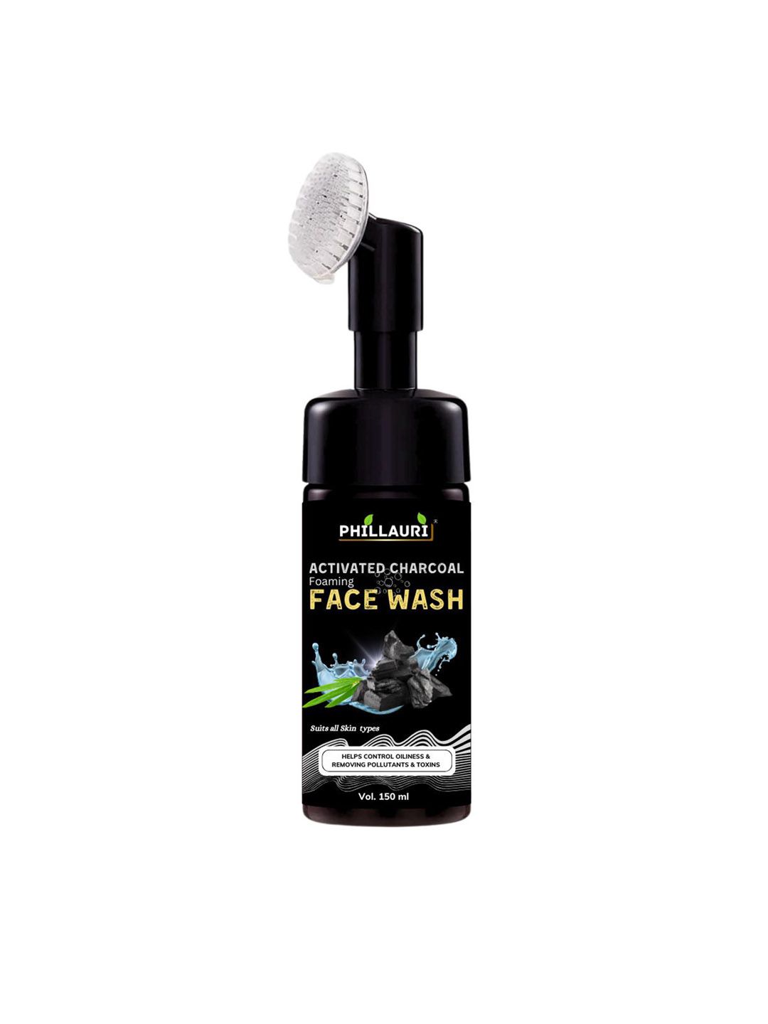 Phillauri Activated Charcoal Foaming Face Wash with Neem - 150 ml-image-47