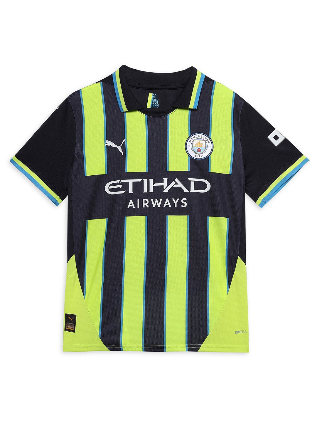 Puma Manchester City 24/25 Away Youth Football Jersey