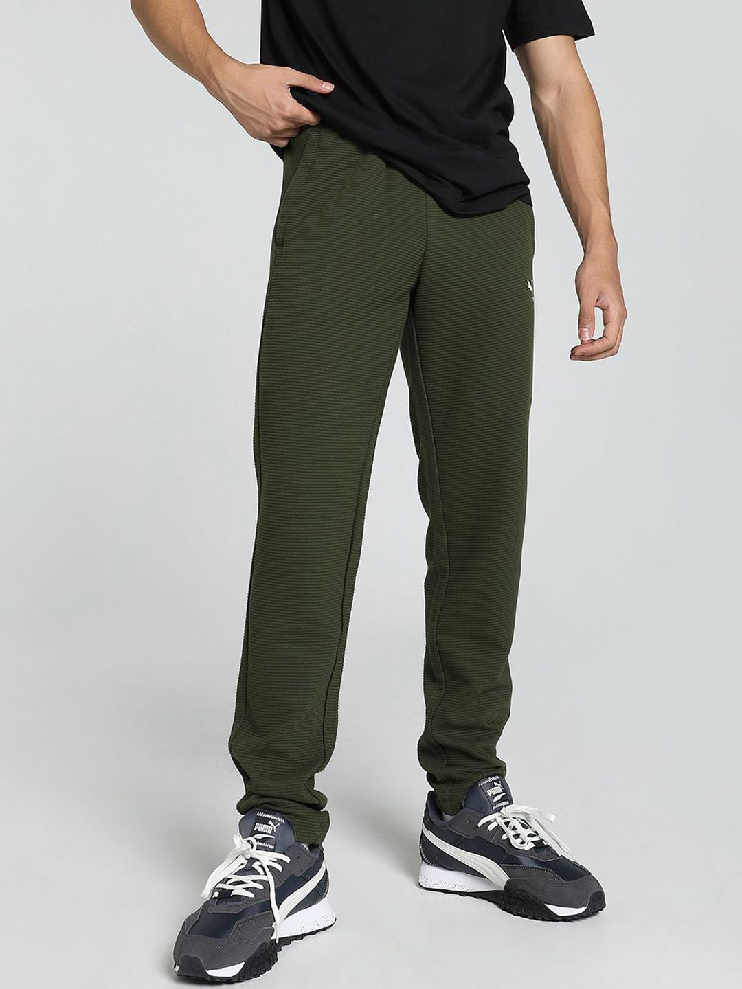 Puma Ottoman Men Cotton Slim-Fit Sweat Pants-picture-12