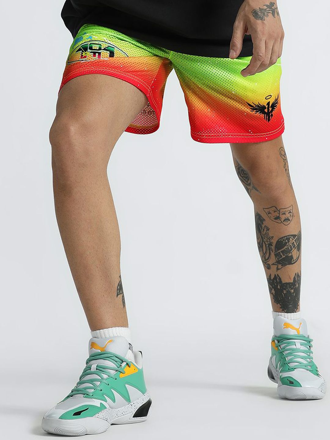 Puma MELO 1Love  Relaxed Fit Basketball Shorts-picture-48