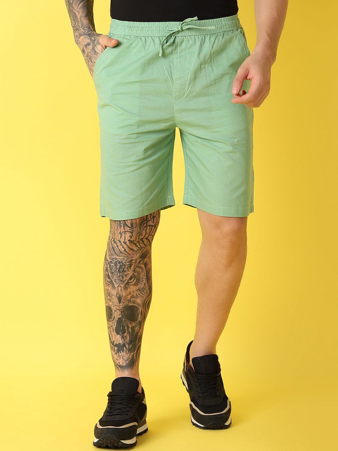 V-Mart Men Mid-Rise Shorts-picture-17