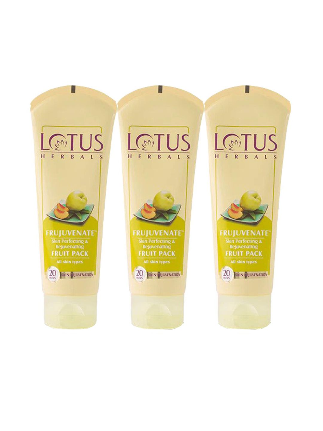 Lotus Herbals Frujuvenate Set Of 3 Skin Perfecting & Rejuvenating Face Pack-120g Each-picture-14