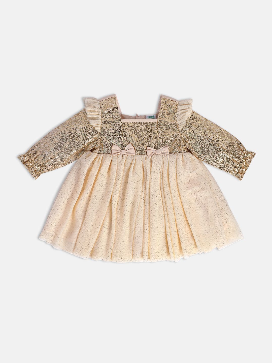 MINI KLUB Girls Embellished A-Line Dress-picture-38